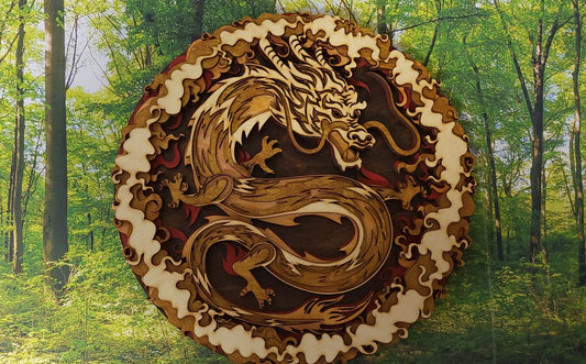 Multi Layer Dragon Decor