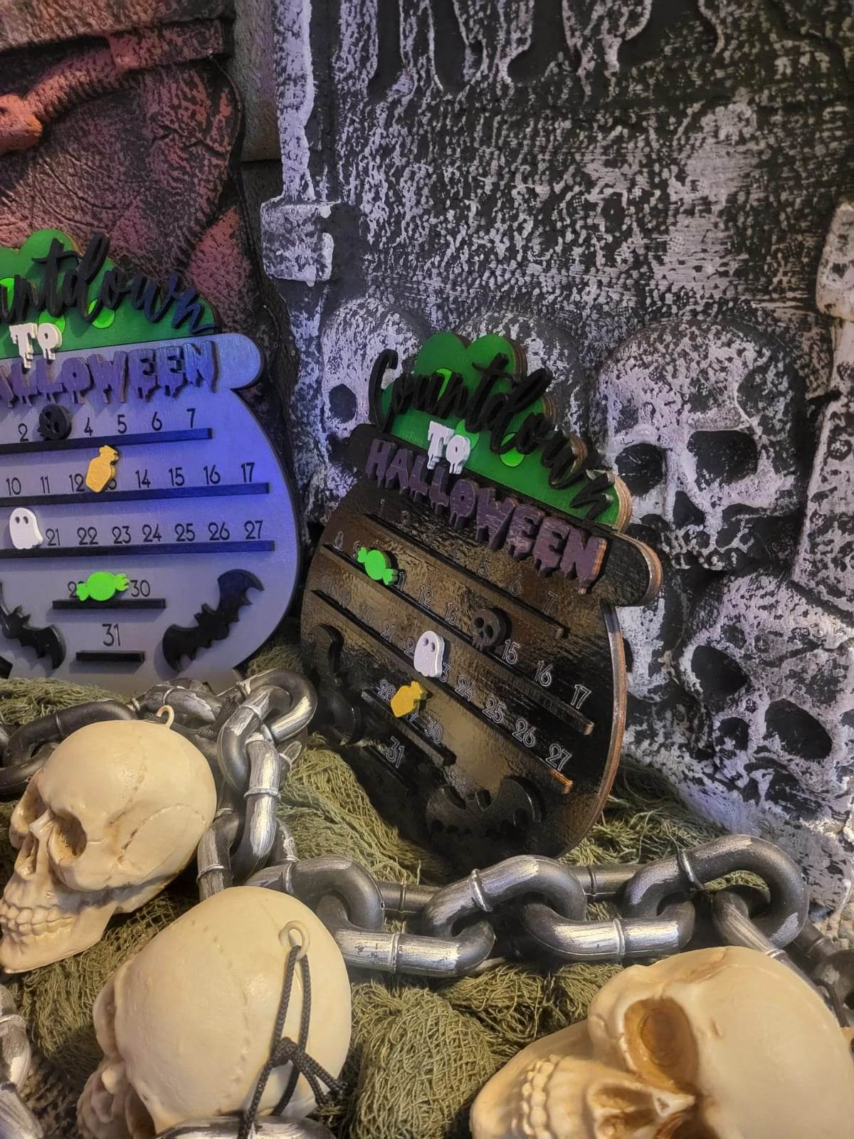 Cauldron Halloween Countdown