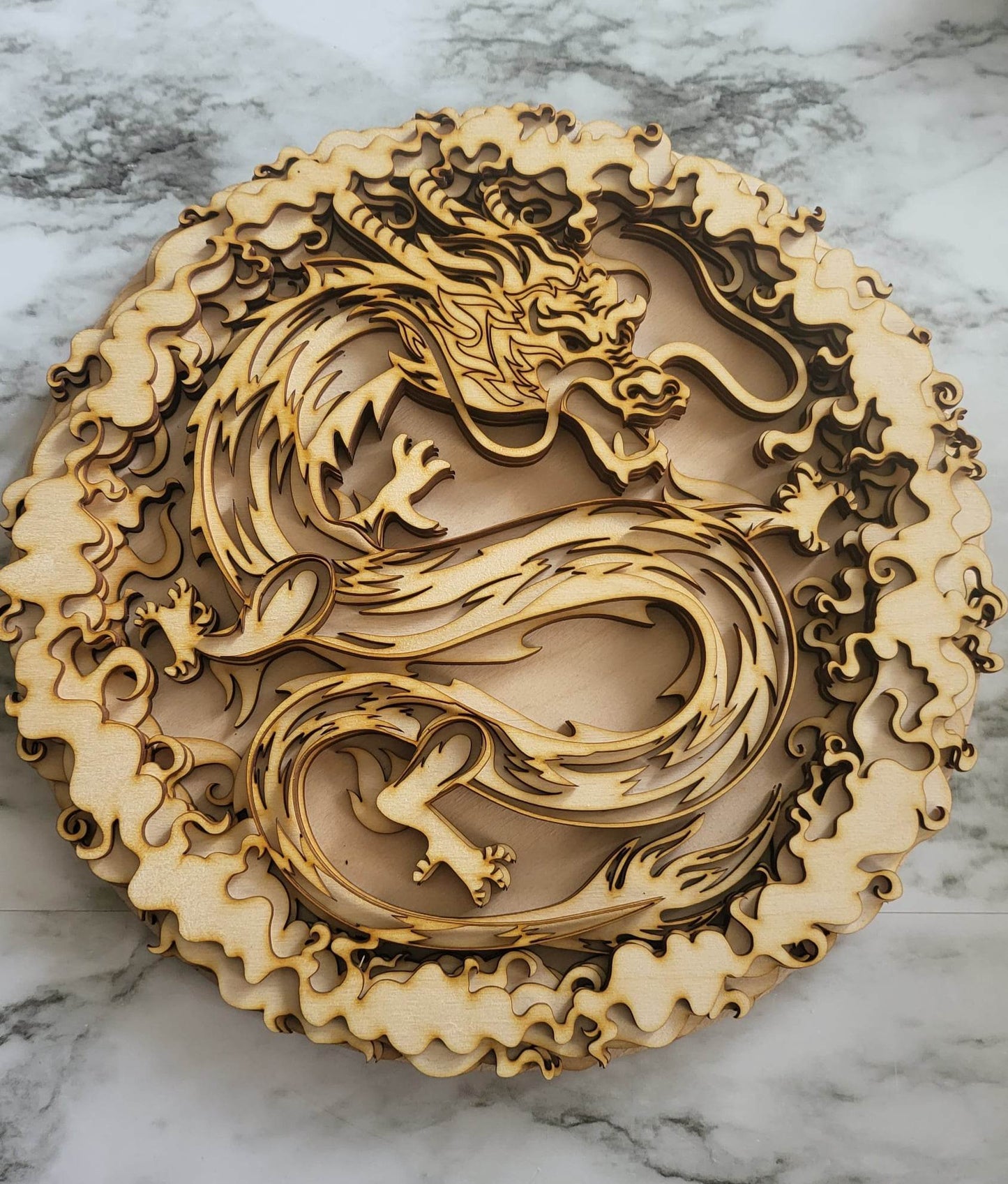 Multi Layer Dragon Decor