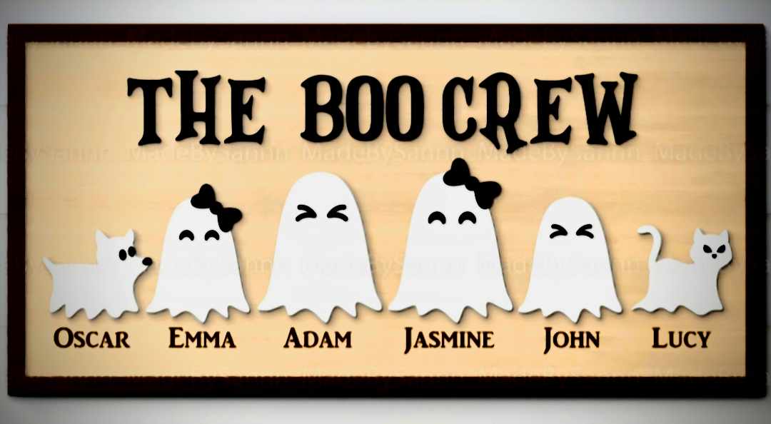 The Boo Crew Frame