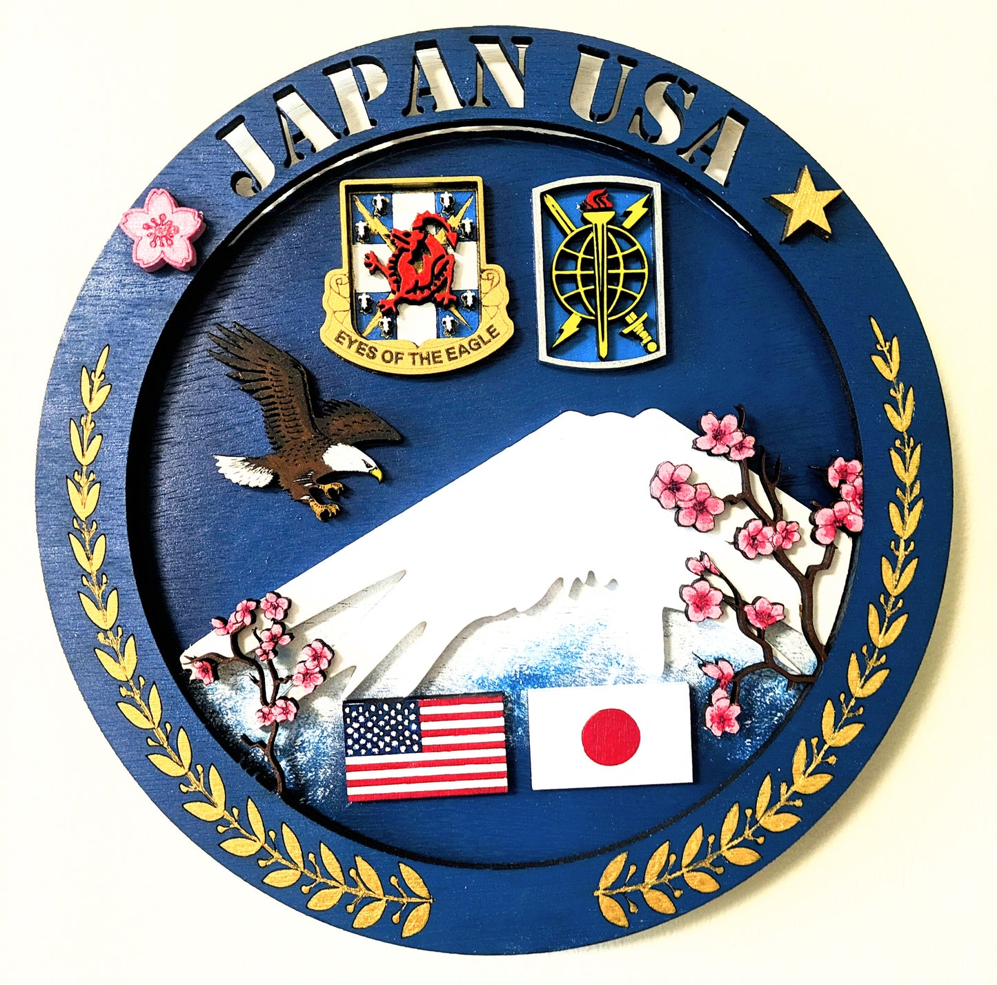 Japan USA w Custom Logo