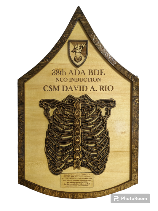 NCO Induction Plaque