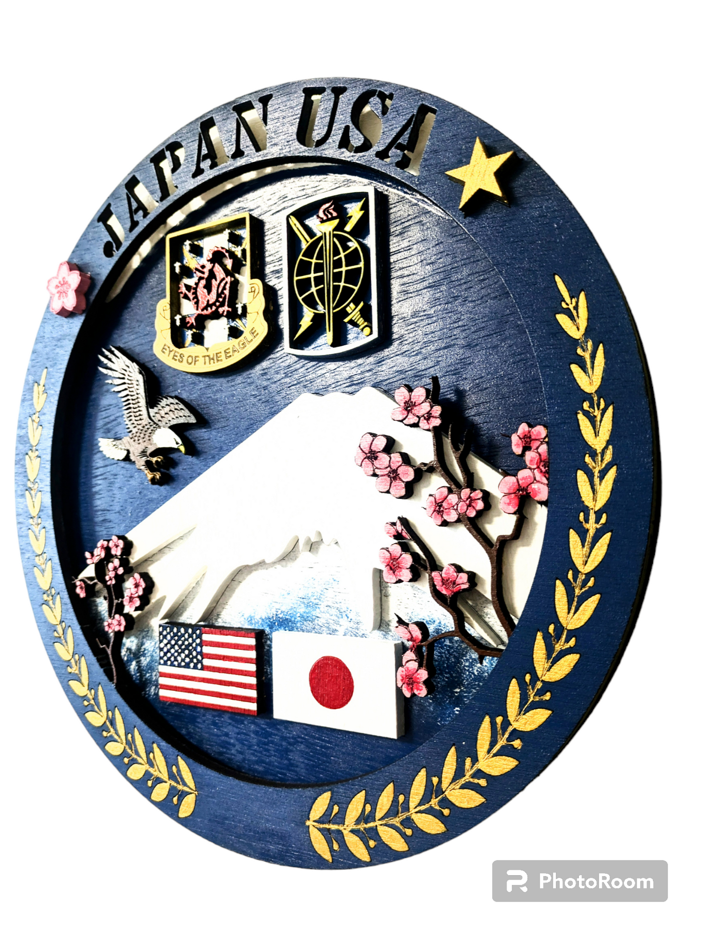 Japan USA w Custom Logo