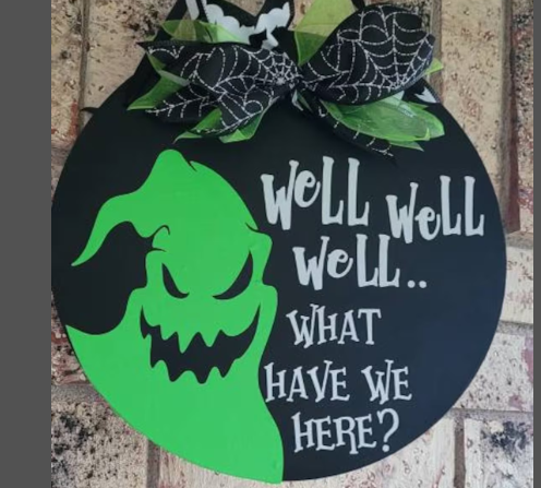 Oogie Boogie Wreath